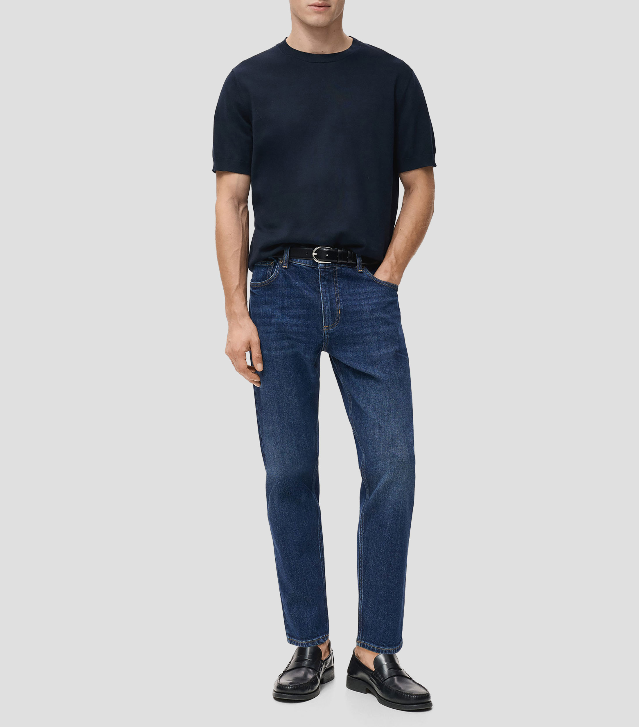 Jeans Tapered Fit Hombre